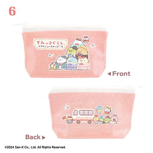 Sumikkogurashi Colorful Clear Pouch [6]