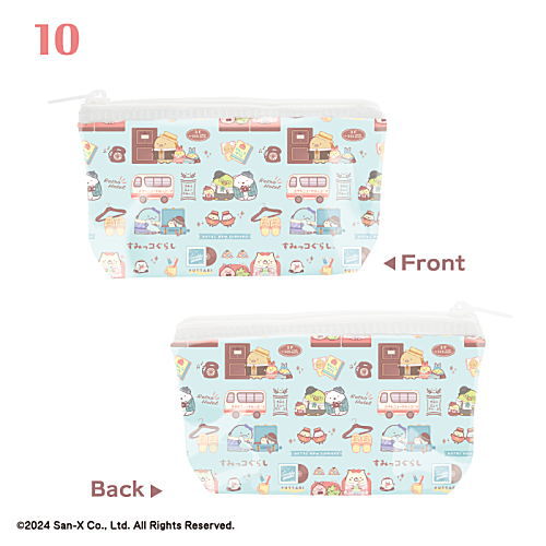 Sumikkogurashi Colorful Clear Pouch [10]