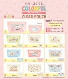 Sumikkogurashi Colorful Clear Pouch [All 10 type set(Full Complete)]