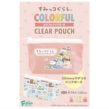 Sumikkogurashi Colorful Clear Pouch [All 10 type set(Full Complete)]