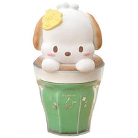 Chara Latte Art Case Sanrio Characters [7.Pochacco Matcha Latte]