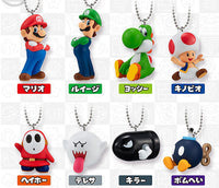 Super Mario Mascot Charm Collection [All 8 type set(Full Complete)]