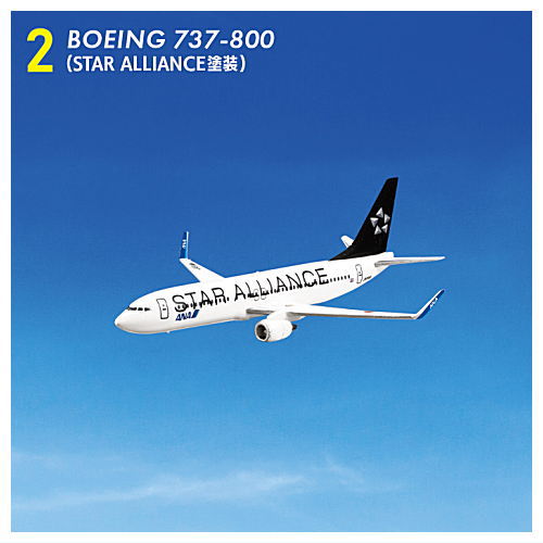 ANA Wing Collection 6 [2.BOEING 737-800 (STAR ALLIANCE paint)]