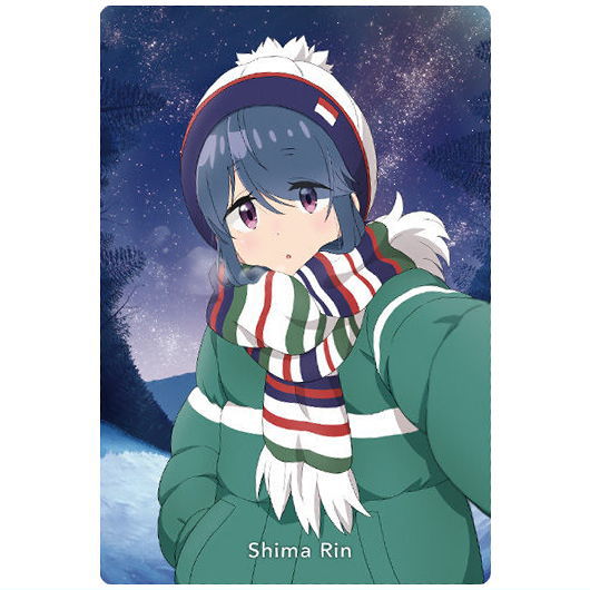 Yurucamp SEASON3 Wafer [20.Rin Shima (Special Rare Card SR)]