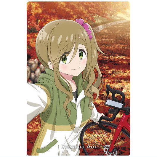 Yurucamp SEASON3 Wafer [22.Aoi Inuyama (Special Rare Card SR)]