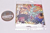 Niforamtion Mobile Suit Gundam Sticker Wafer vol.2 Flash of Light [12.Domon Kasshu & Burning Gundam (Ultra Rare)]