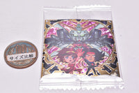 Niforamtion Mobile Suit Gundam Sticker Wafer vol.2 Flash of Light [13.Domon Kasshu & Rain Mikamura & Burning Gundam (Ultra Rare)]