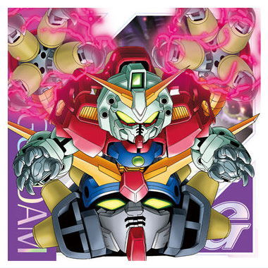 Niforamtion Mobile Suit Gundam Sticker Wafer vol.2 Flash of Light [14.Devil Gundam (Super Rare)]