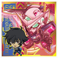 Niforamtion Mobile Suit Gundam Sticker Wafer vol.2 Flash of Light [23.Setsuna F Seiei & Gundam Exia (TRANS-AM MODE) (Ultra Rare)]