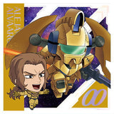 Niforamtion Mobile Suit Gundam Sticker Wafer vol.2 Flash of Light [26.Alejandro Corner & Alvaaron (Super Rare)]