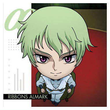 Niforamtion Mobile Suit Gundam Sticker Wafer vol.2 Flash of Light [30.Ribbons Almark (Normal)]