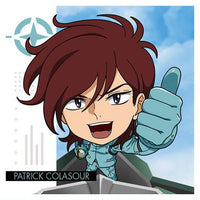 Niforamtion Mobile Suit Gundam Sticker Wafer vol.2 Flash of Light [33.Patrick Colasour (Normal)]