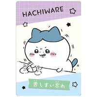 Chiikawa Collection Card Gummy Part.6 [21.Hachiware [Shitashimaiwasure] (Matome Card)]