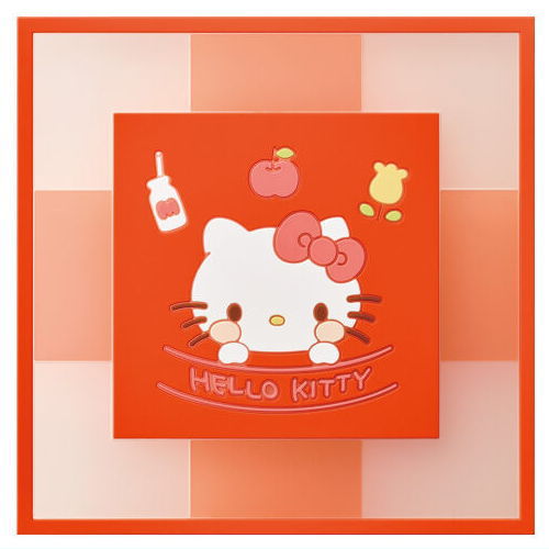 Sanrio Characters CLEARSQUARE Gummy & Coaster [1.Hello Kitty]