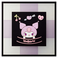 Sanrio Characters CLEARSQUARE Gummy & Coaster [3.Kuromi]