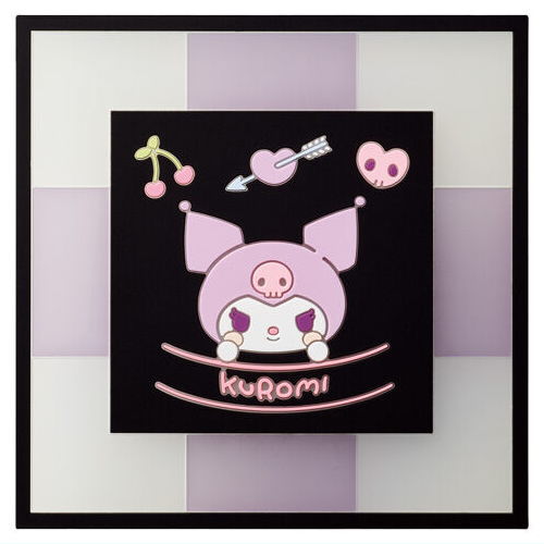 Sanrio Characters CLEARSQUARE Gummy & Coaster [3.Kuromi]