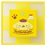 Sanrio Characters CLEARSQUARE Gummy & Coaster [5.Pompompurin]