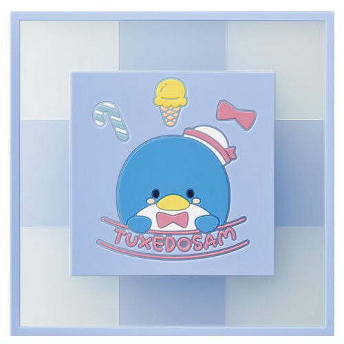 Sanrio Characters CLEARSQUARE Gummy & Coaster [8.Tuxedosam]