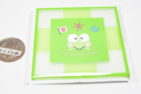 Sanrio Characters CLEARSQUARE Gummy & Coaster [9.Kerokerokeroppi]