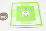 Sanrio Characters CLEARSQUARE Gummy & Coaster [9.Kerokerokeroppi]