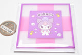 Sanrio Characters CLEARSQUARE Gummy & Coaster [10.Kuromi Baku]