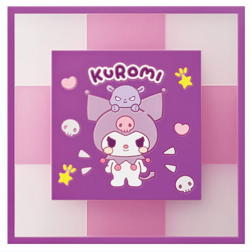 Sanrio Characters CLEARSQUARE Gummy & Coaster [10.Kuromi Baku]