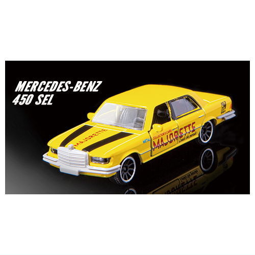 Majorette Minicar Prime model 16 60th Anniversary Edition [4.MERCEDES-BENZ 450 SEL]