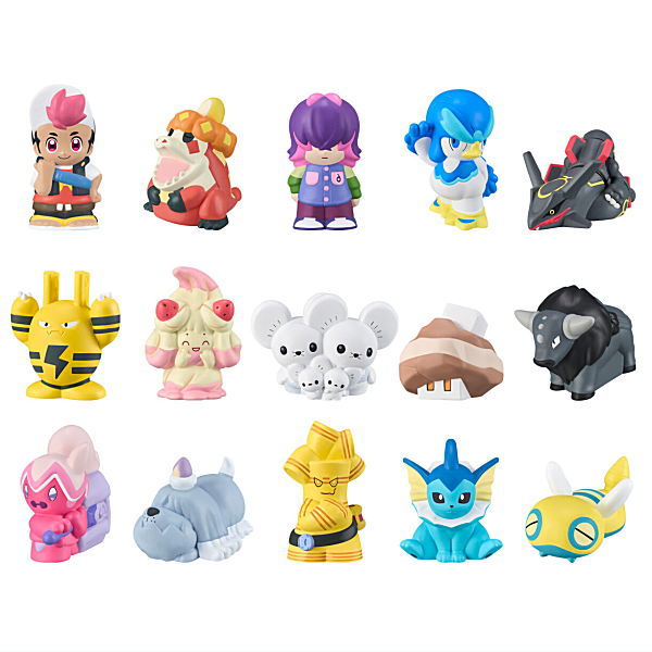 Pokemon Kids Roy and Traveling Companions [All 15 type set(Full Complete)]