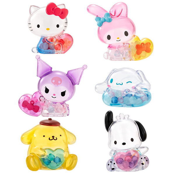 Sanrio Characters Crystal Cot 2 [All 6 type set(Full Complete)]
