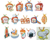 Pan Dorobo Rubber Mascot ART Biscuit [All 14 type set(Full Complete)]