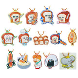 Pan Dorobo Rubber Mascot ART Biscuit [All 14 type set(Full Complete)]