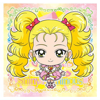 Niforamtion PreCure All Stars Sticker Wafer [4.Shiny Luminous (Super Rare)]