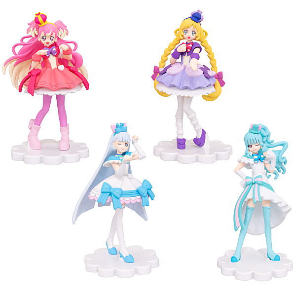 Wonderful PreCure! Cutie Figure [All 4 type set (Full Complete)]