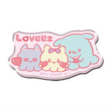 Loveez Character Magnets [17.Ururu & Nyapo & Paopao]