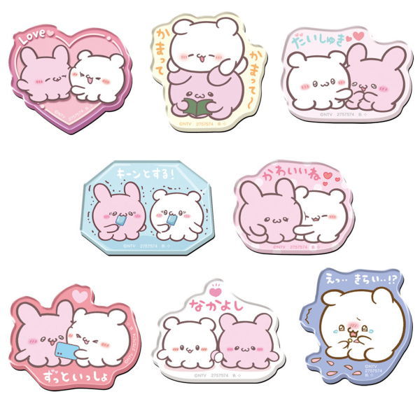 Loveez Character Magnets [Assorted 8 type set (1-8)]