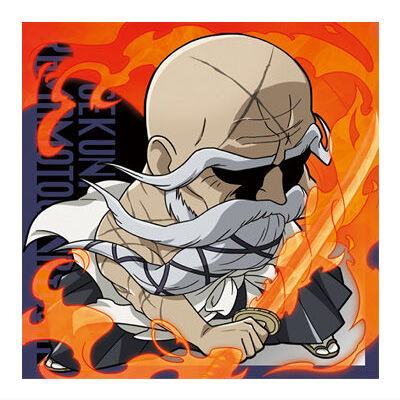 Niforamtion BLEACH Sticker Wafer [4.Genryusai Shigekuni Yamamoto (normal)]