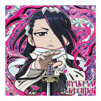 Niforamtion BLEACH Sticker Wafer [7.Byakuya Kuchiki (bankai rare)]