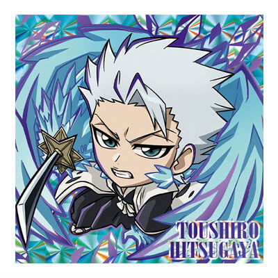 Niforamtion BLEACH Sticker Wafer [10.T?shiro Hitsugaya (bankai rare)]