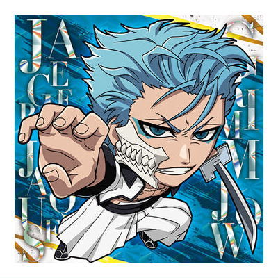 Niforamtion BLEACH Sticker Wafer [19.Grimmjow Jaegerjaquez (super rare)]