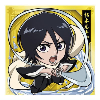 Niforamtion BLEACH Sticker Wafer [22.Rukia Kuchiki (rare)]