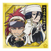 Niforamtion BLEACH Sticker Wafer [28.Byakuya Kuchiki & Renji Abarai (rare)]