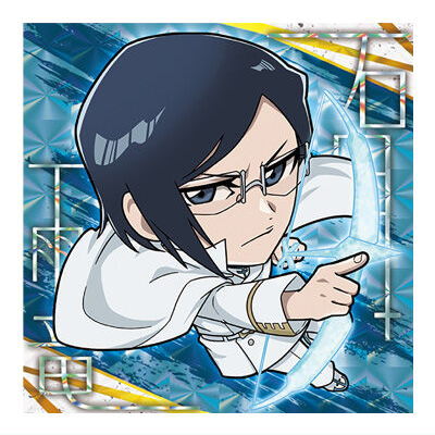 Niforamtion BLEACH Sticker Wafer [34.Uryu Ishida (super rare)]