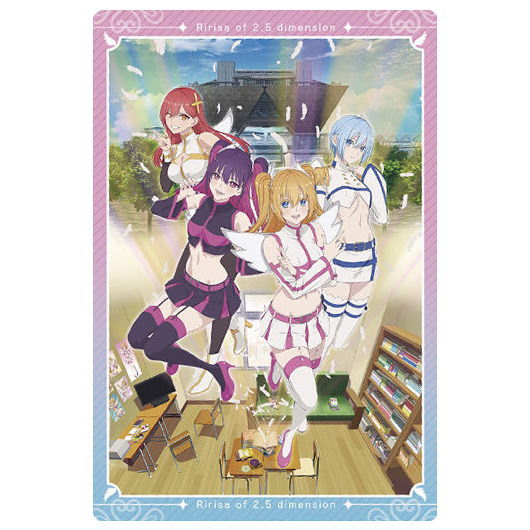 2.5 Dimensional Seduction Wafer [11.Lilysa Amano & Mikari Tachibana & Nonoa & Aria Kisaki (Visual card)]