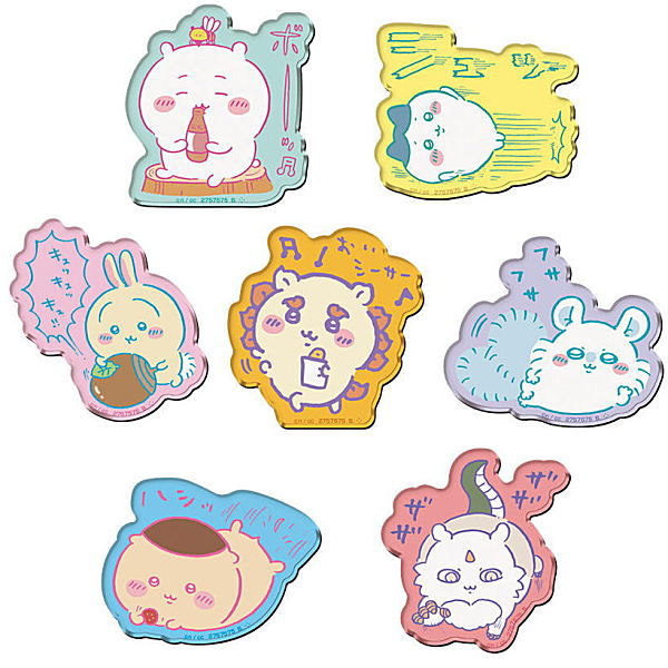 Chiikawa Chara Magnets Part.4 [Assorted 7 type set (1-7)]