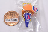Baskin Robbins Ice Cream Mascot Gummy [2.Orange Sorbet (single cone)]