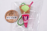 Baskin Robbins Ice Cream Mascot Gummy [6.Musk Melon (waffle cone)]