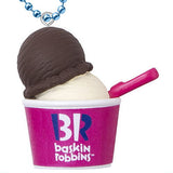 Baskin Robbins Ice Cream Mascot Gummy [8.Chocolate & Vanilla (double cup)]