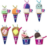 Baskin Robbins Ice Cream Mascot Gummy [All 8 type set(Full Complete)]