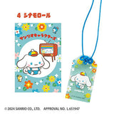Sanrio Characters Retro omamori-fu Keychain [4.Cinnamoroll A]