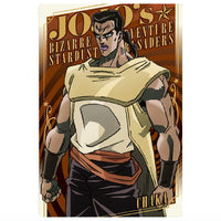 JoJo's Bizarre Adventure Stardust Crusaders Wafer [10.Chaka (Character Card)]